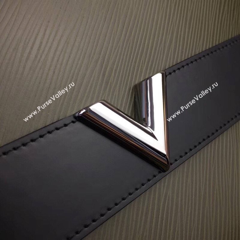LV Louis Vuitton M62092 Twist Pochette Essential V Clutch Handbag Epi Leather Bag Green 6636