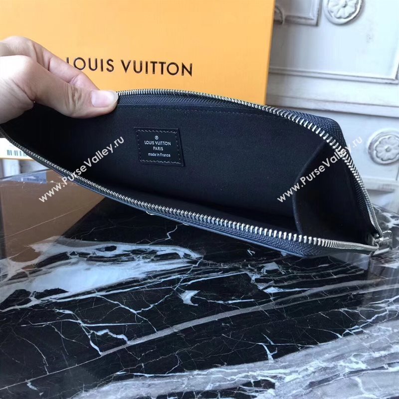 LV Louis Vuitton M62092 Twist Pochette Essential V Clutch Handbag Epi Leather Bag Green 6636