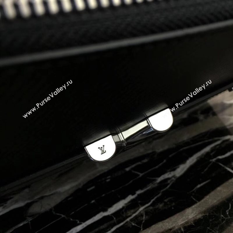 LV Louis Vuitton Twist Pochette Essential V Clutch Handbag M62092 Epi Leather Bag Black 6637