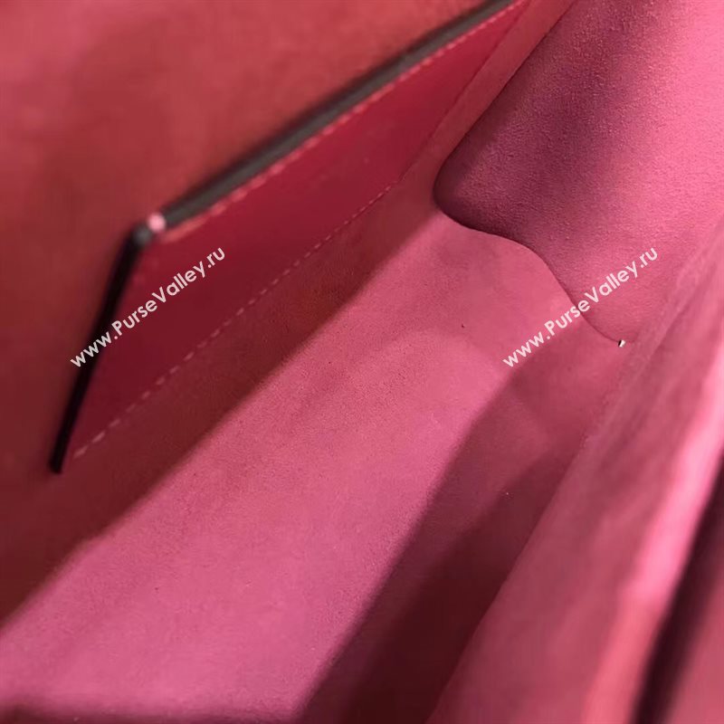 M41869 LV Louis Vuitton Twist MM Chain Bag Epi Leather Handbag Rose 6740