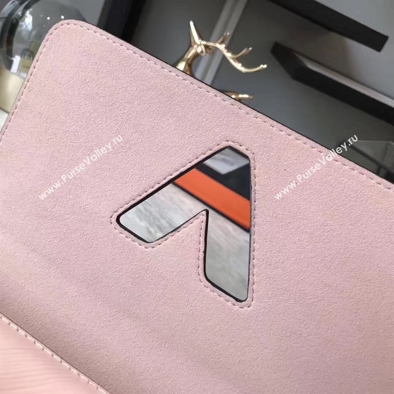 M50380 LV Louis Vuitton Twist MM Chain Bag Epi Leather Handbag Pink 6741