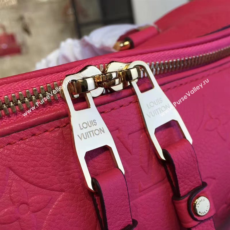 M40792 LV Louis Vuitton Speedy 30 25 Bag Monogram Real Leather Handbag Rose 6744