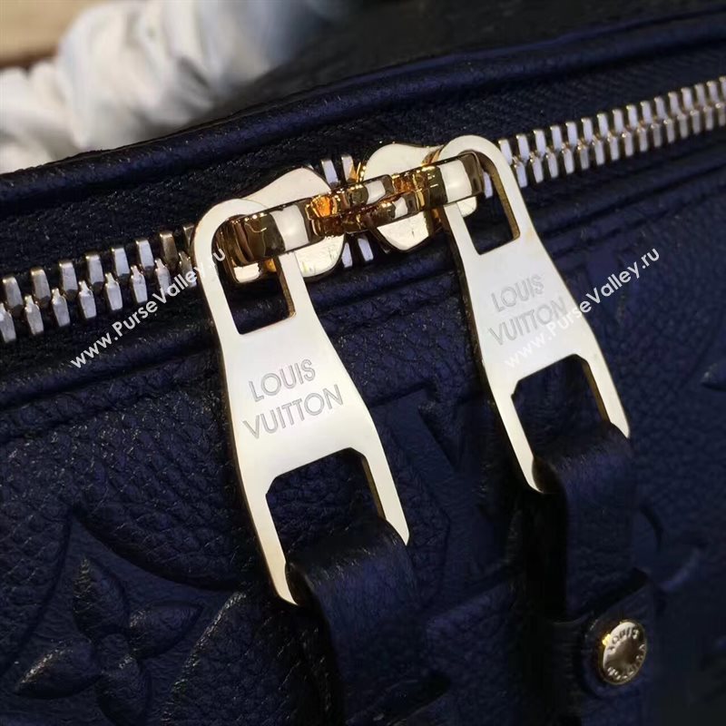 M40792 LV Louis Vuitton Speedy 30 25 Bag Monogram Real Leather Handbag Black 6747