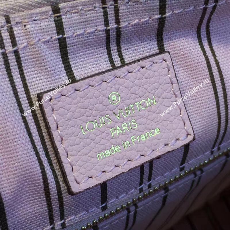 M40792 LV Louis Vuitton Speedy 30 25 Bag Monogram Real Leather Handbag Pink 6749