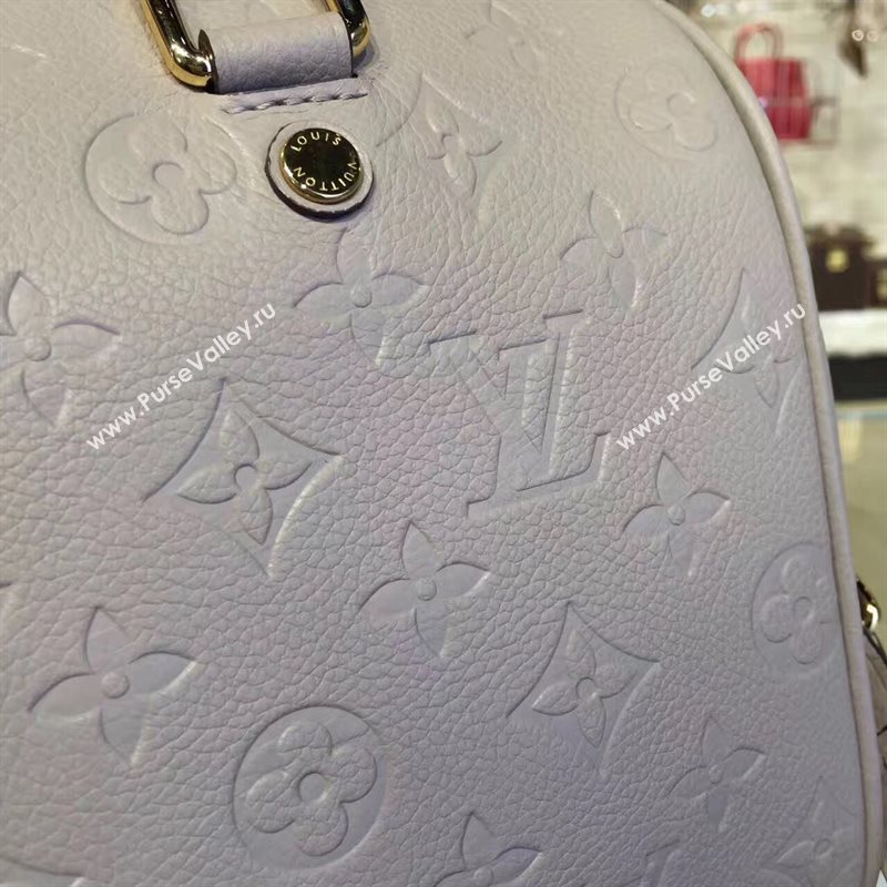 M40792 LV Louis Vuitton Speedy 30 25 Bag Monogram Real Leather Handbag Gray 6751