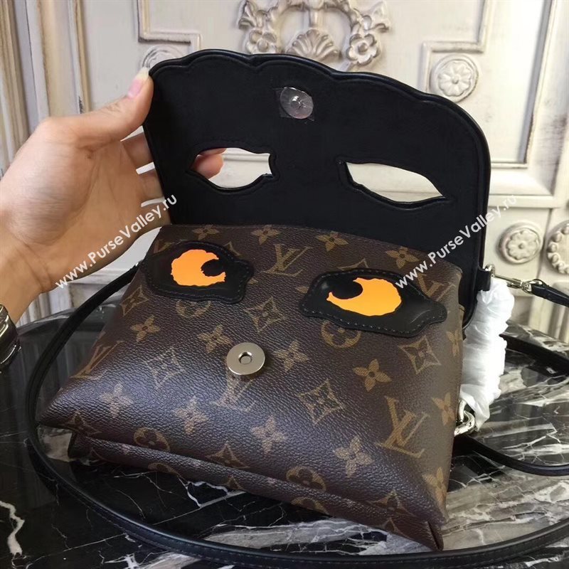 M43527 LV Louis Vuitton Pochette Kabuki Chain Handbag Monogram Epi Leather Bag Red 6752