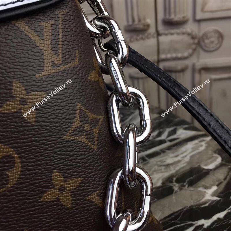M43527 LV Louis Vuitton Pochette Kabuki Chain Handbag Monogram Epi Leather Bag Red 6752