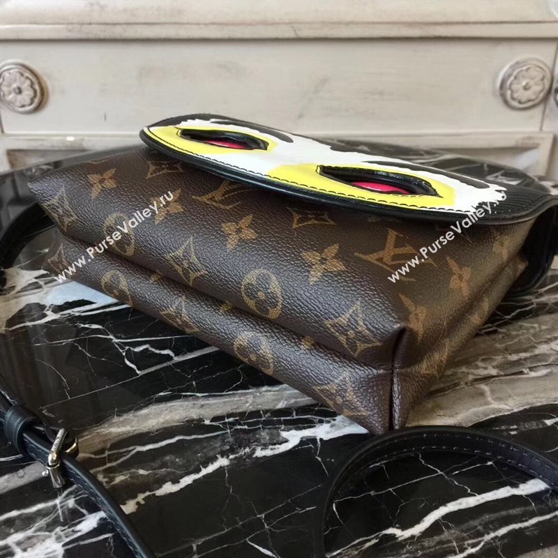 M43532 LV Louis Vuitton Pochette Kabuki Chain Handbag Monogram Epi Leather Bag Yellow 6753