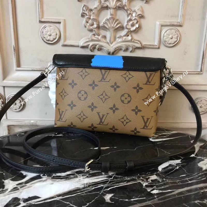 M43495 LV Louis Vuitton Pochette Kabuki Chain Handbag Monogram Epi Leather Bag Rose 6754