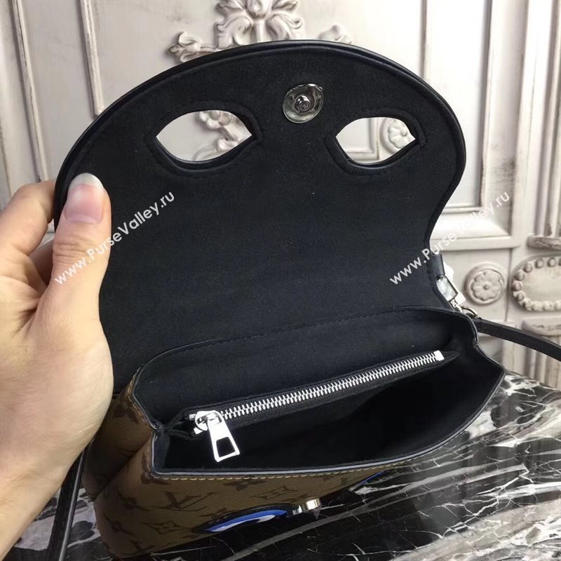 M43495 LV Louis Vuitton Pochette Kabuki Chain Handbag Monogram Epi Leather Bag Rose 6754