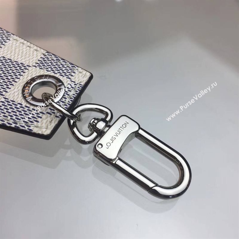 Men LV Louis Vuitton Damier Enchappes Key Holder White M67916 6758