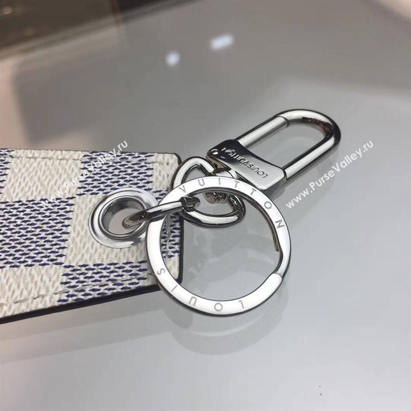 Men LV Louis Vuitton Damier Enchappes Key Holder White M67916 6758