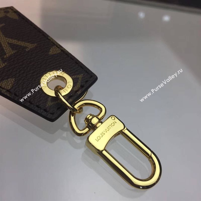 Men LV Louis Vuitton Monogram Enchappes Key Holder Brown M67916 6760