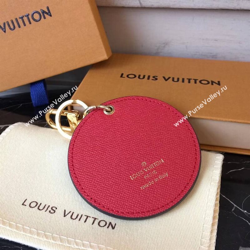 LV Louis Vuitton Monogram illustre Kabuki Daruma Bag Charm and Key Holder Brown MP1958 6762