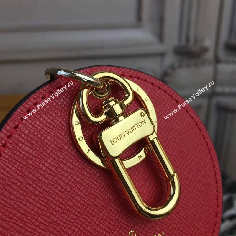 LV Louis Vuitton Monogram illustre Kabuki Daruma Bag Charm and Key Holder Brown MP1958 6762
