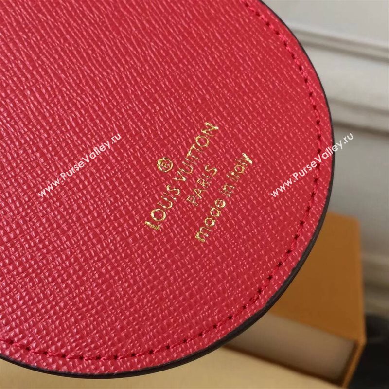 LV Louis Vuitton Monogram illustre Kabuki Bag Charm and Key Holder Brown MP1949 6763