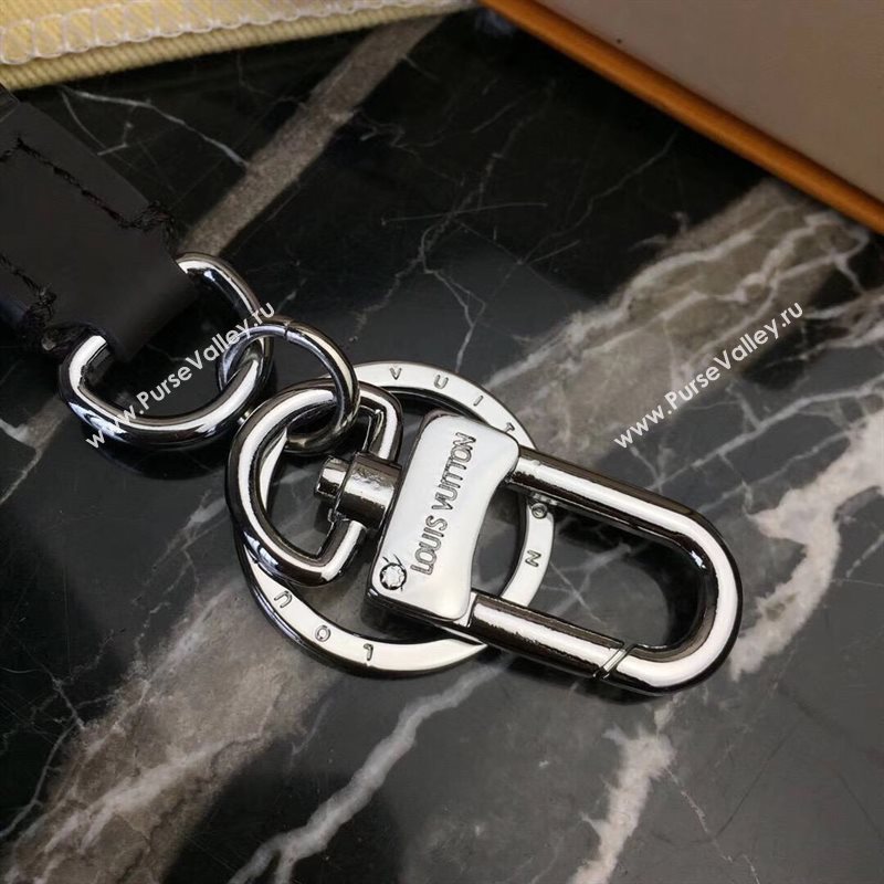 LV Louis Vuitton Monogram Dragonne Bag Charm and Key Holder Brown M61950 6765