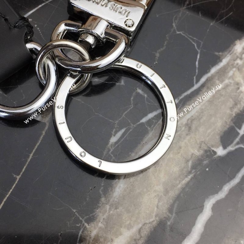 LV Louis Vuitton Monogram Dragonne Bag Charm and Key Holder Gray M61950 6766