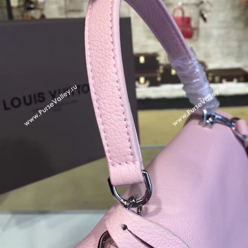 M50250 LV Louis Vuitton Lockme II Bag Veau Twist Real Leather Handbag Pink 6771
