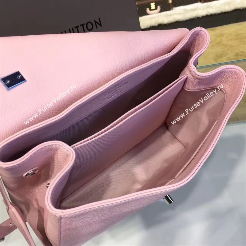 M50250 LV Louis Vuitton Lockme II Bag Veau Twist Real Leather Handbag Pink 6771