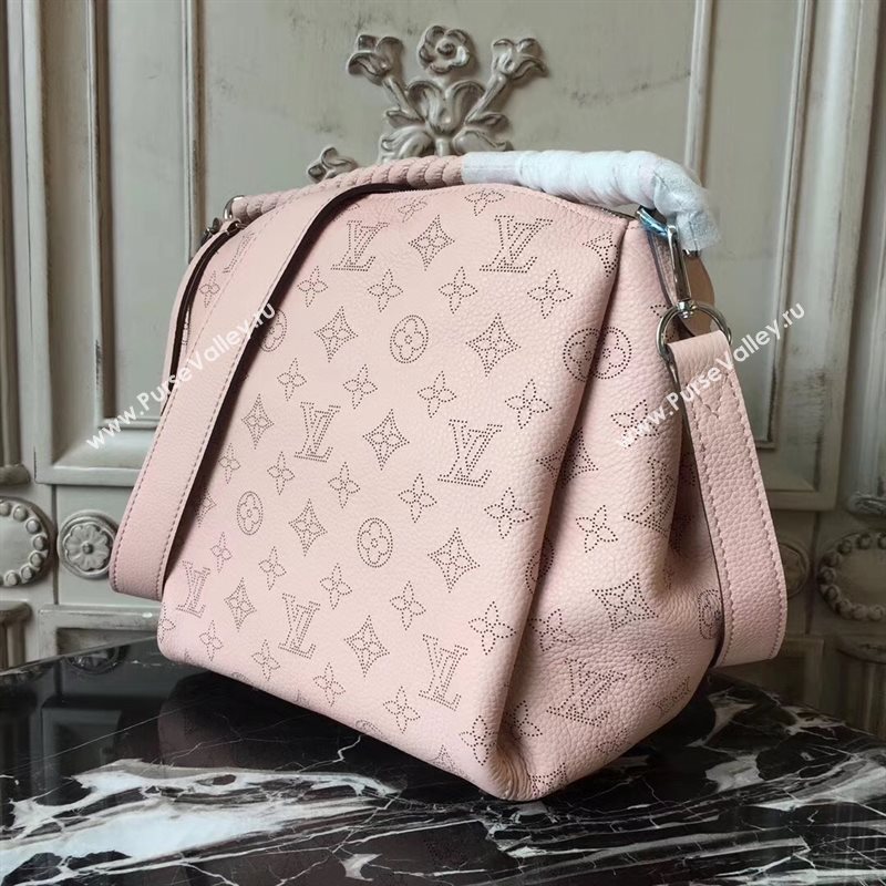 M51219 LV Louis Vuitton Babylone Chain BB Handbag Monogram Real Leather Hobo Bag Pink 6772