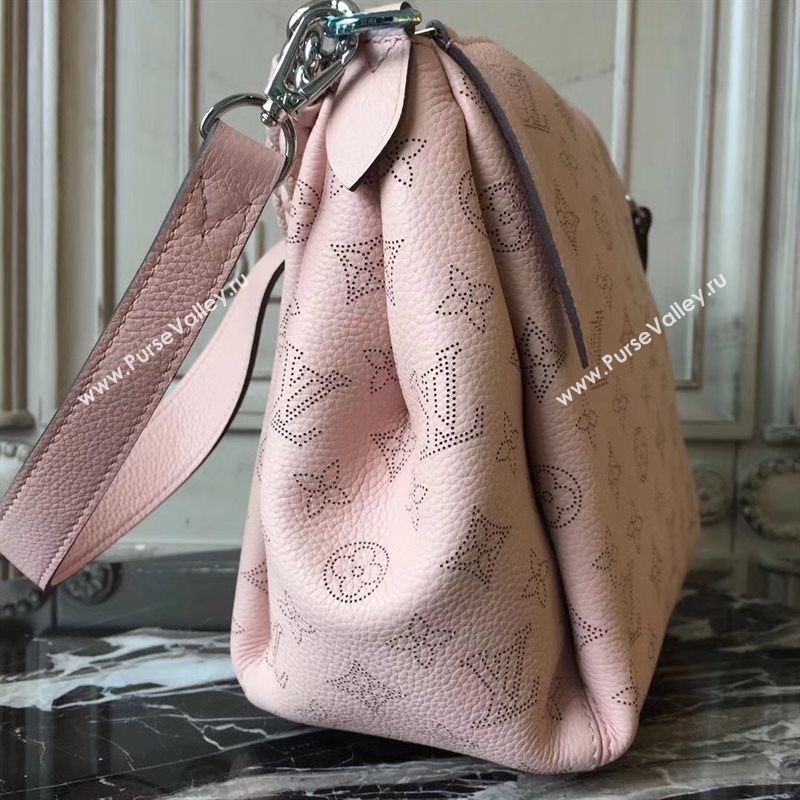 M51219 LV Louis Vuitton Babylone Chain BB Handbag Monogram Real Leather Hobo Bag Pink 6772