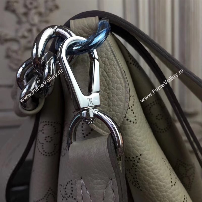 M51224 LV Louis Vuitton Babylone Chain BB Handbag Monogram Real Leather Hobo Bag Khaki 6773