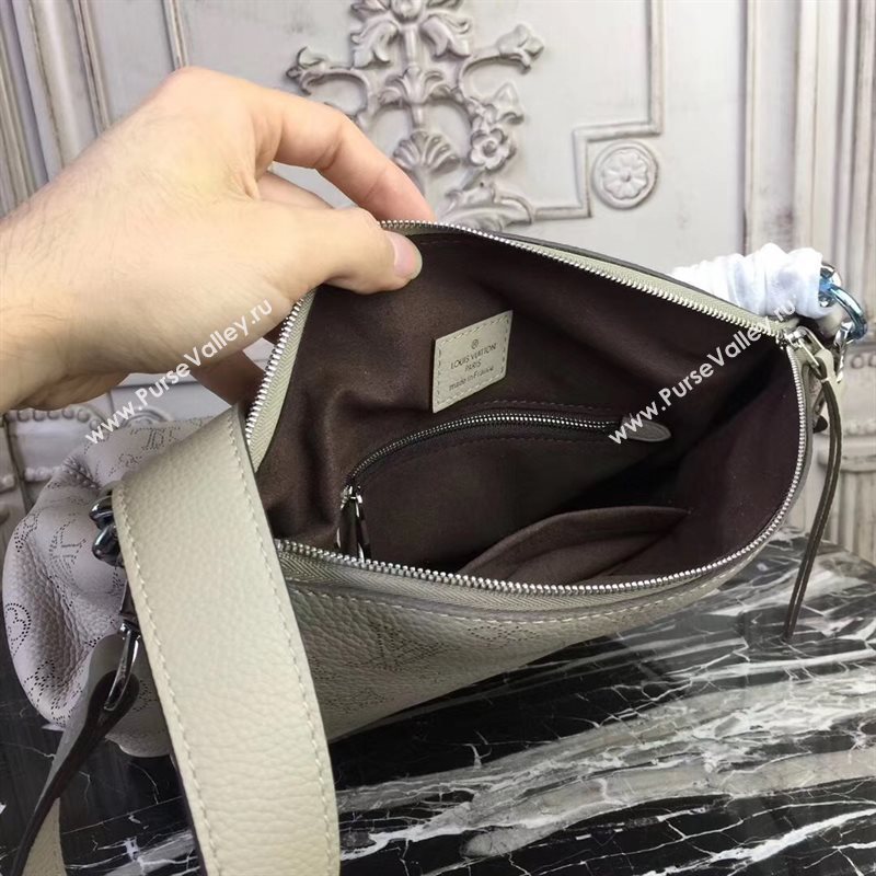 M51224 LV Louis Vuitton Babylone Chain BB Handbag Monogram Real Leather Hobo Bag Khaki 6773