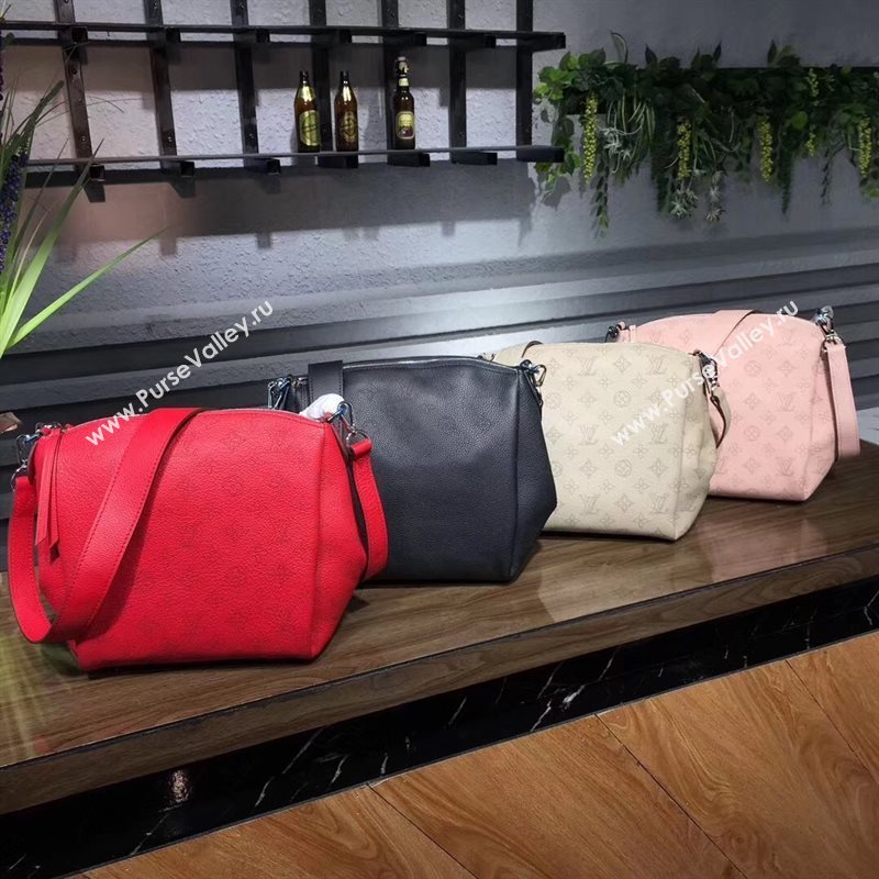 M51224 LV Louis Vuitton Babylone Chain BB Handbag Monogram Real Leather Hobo Bag Khaki 6773