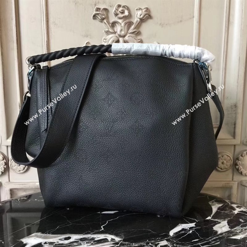 M51223 LV Louis Vuitton Babylone Chain BB Handbag Monogram Real Leather Hobo Bag Black 6775
