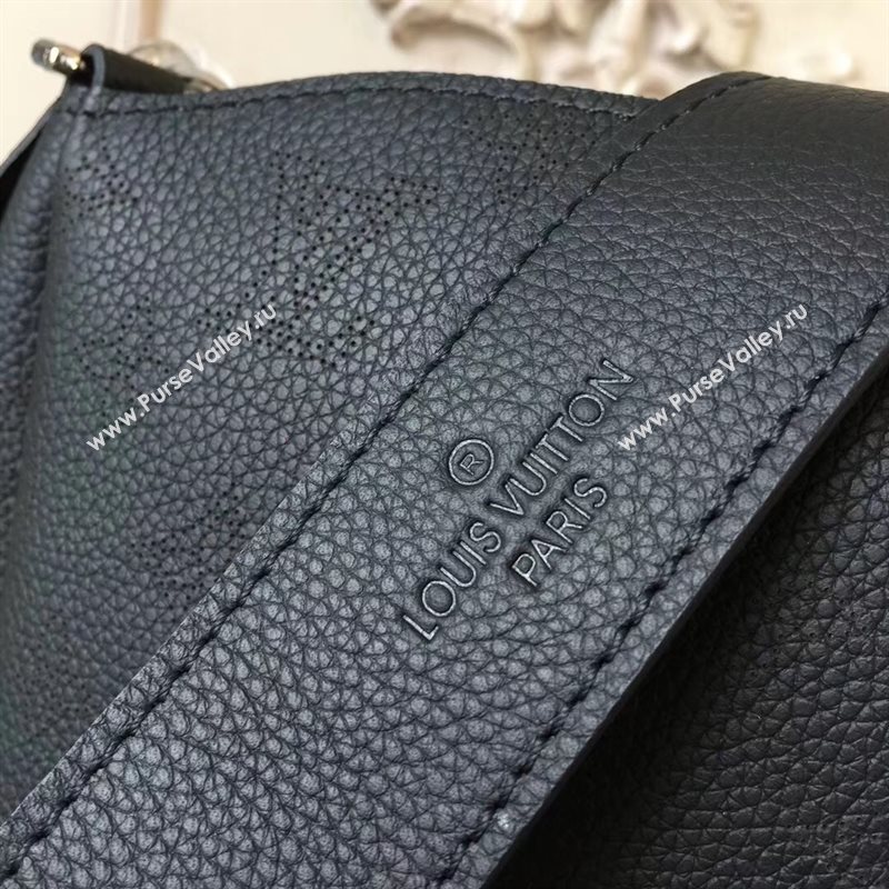 M51223 LV Louis Vuitton Babylone Chain BB Handbag Monogram Real Leather Hobo Bag Black 6775