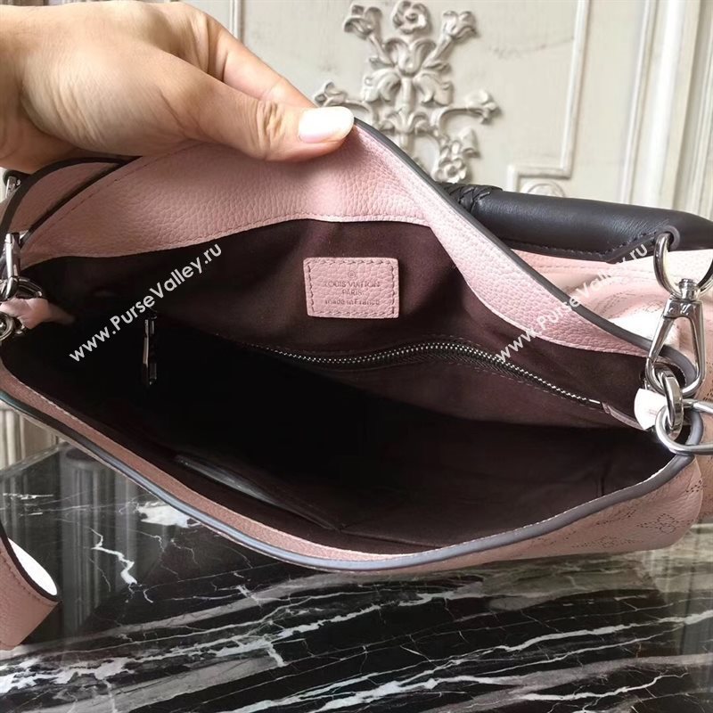 LV Louis Vuitton Babylone Handbag Monogram Real Leather Hobo Bag Pink M50031 6777