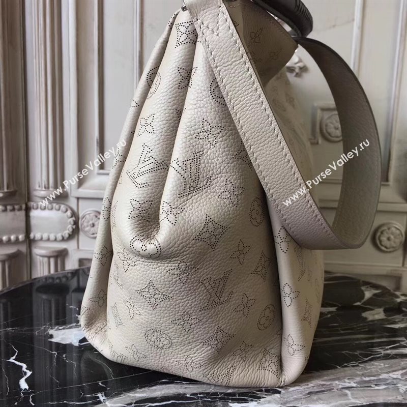 LV Louis Vuitton Babylone Handbag Monogram Real Leather Hobo Bag Khaki M50032 6778