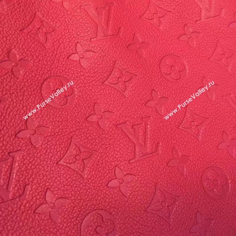 LV Louis Vuitton Montaigne Handbag Monogram Real Leather Tote Bag Rose M41048 6788