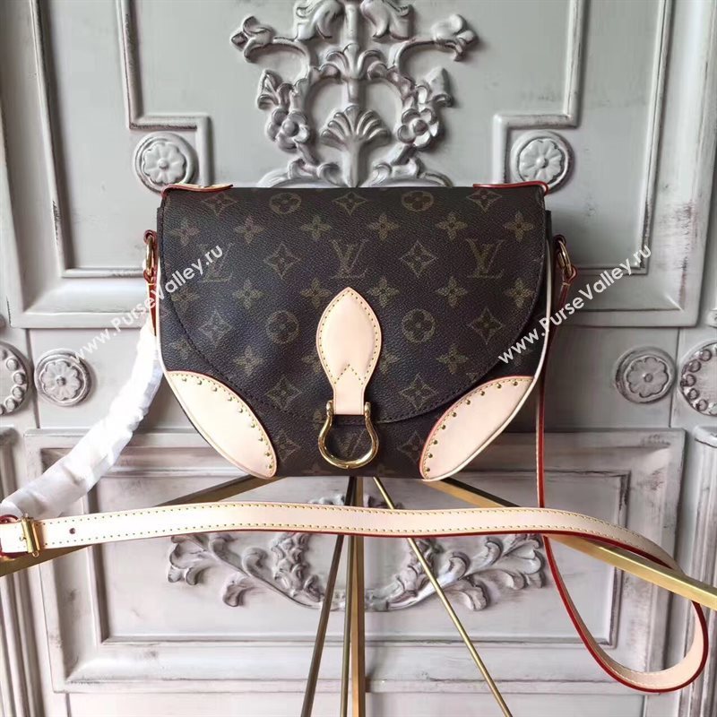 LV Louis Vuitton Saint Cloud Bag Monogram Shoulder Handbag Brown M41481 6797