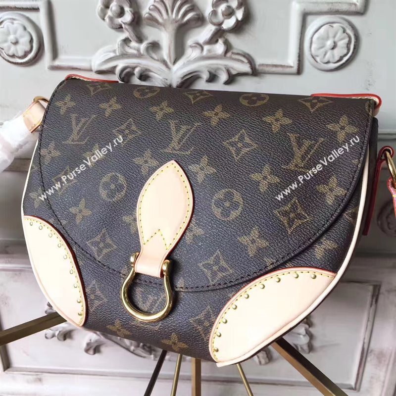 LV Louis Vuitton Saint Cloud Bag Monogram Shoulder Handbag Brown M41481 6797