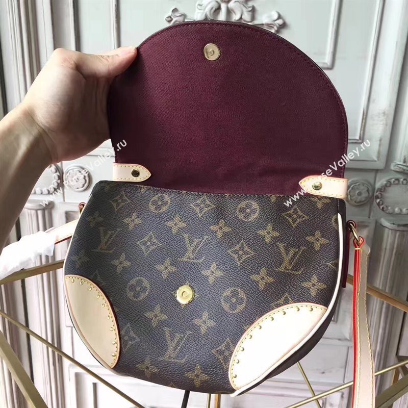 LV Louis Vuitton Saint Cloud Bag Monogram Shoulder Handbag Brown M41481 6797