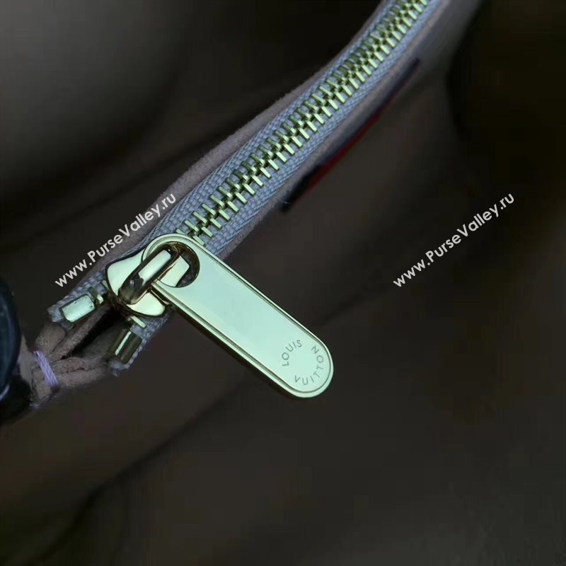 LV Louis Vuitton Flandrin Tote Handbag Monogram Leather Bag Red M41596 6798