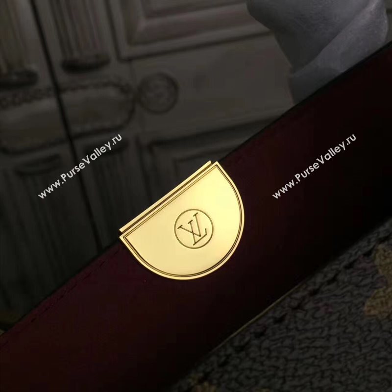 LV Louis Vuitton Flandrin Tote Handbag Monogram Leather Bag Navy M41595 6799