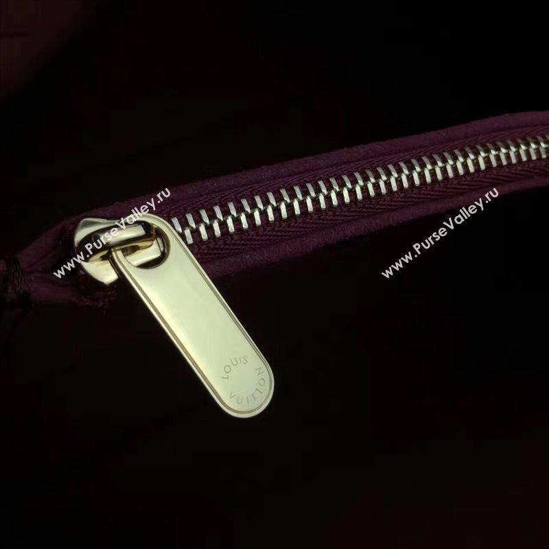 LV Louis Vuitton Flandrin Tote Handbag Monogram Leather Bag Navy M41595 6799