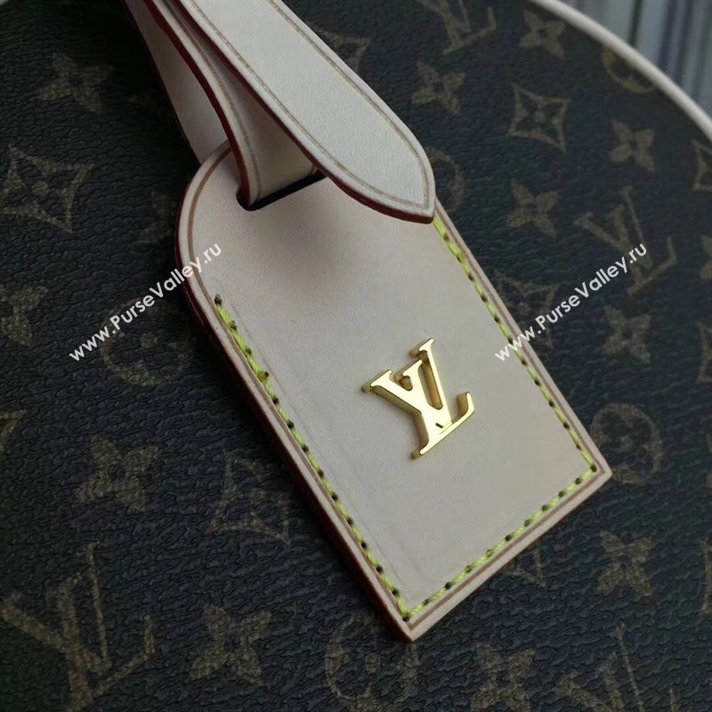 M43514 LV Louis Vuitton Petite Boite Chapeau Shoulder Bag Monogram Handbag Brown 6707