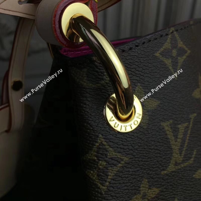 N43703 LV Louis Vuitton Monogram Shopping Cabas Bag Tote Handbag Large Rose 6714