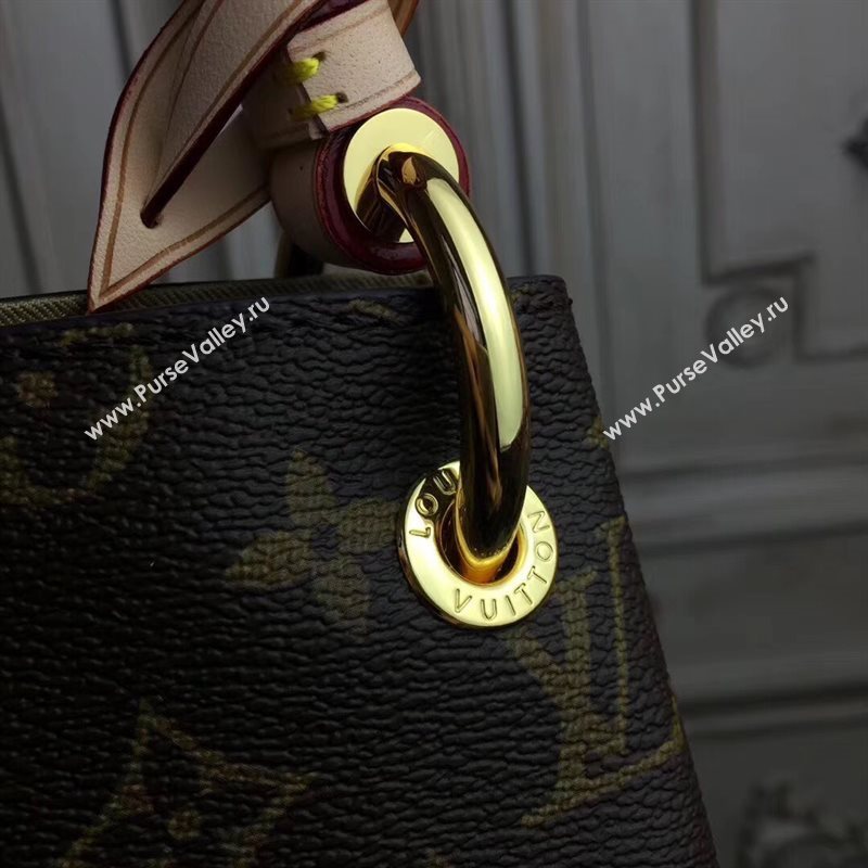 N43700 LV Louis Vuitton Monogram Shopping Cabas Bag Tote Handbag Small Khaki 6715