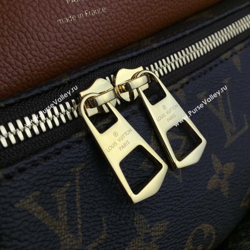 M43481 LV Louis Vuitton Manhattan Bag Monogram Tote Handbag Orange 6719