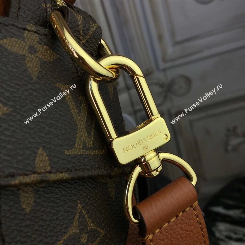 M43481 LV Louis Vuitton Manhattan Bag Monogram Tote Handbag Orange 6719