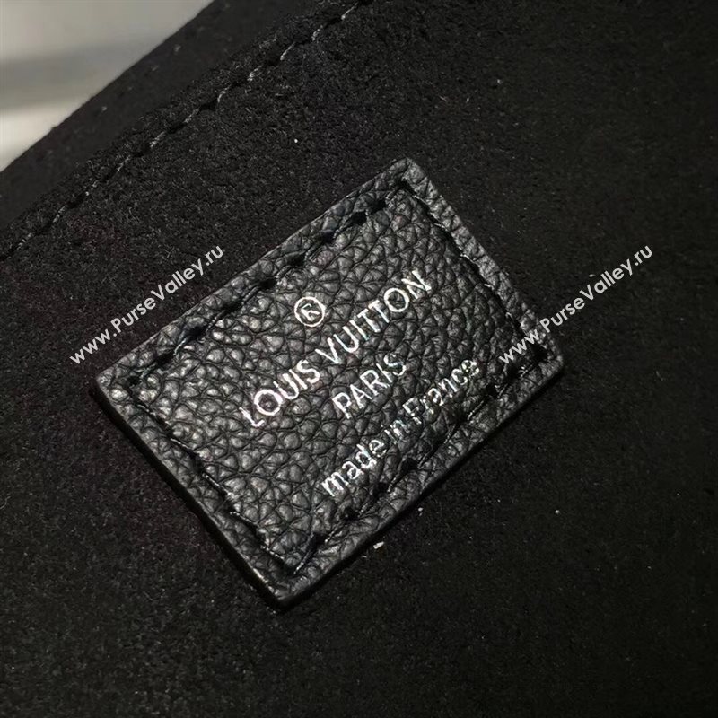 M54849 LV Louis Vuitton My Lockme Bag Twist Real leather Handbag Black 6725