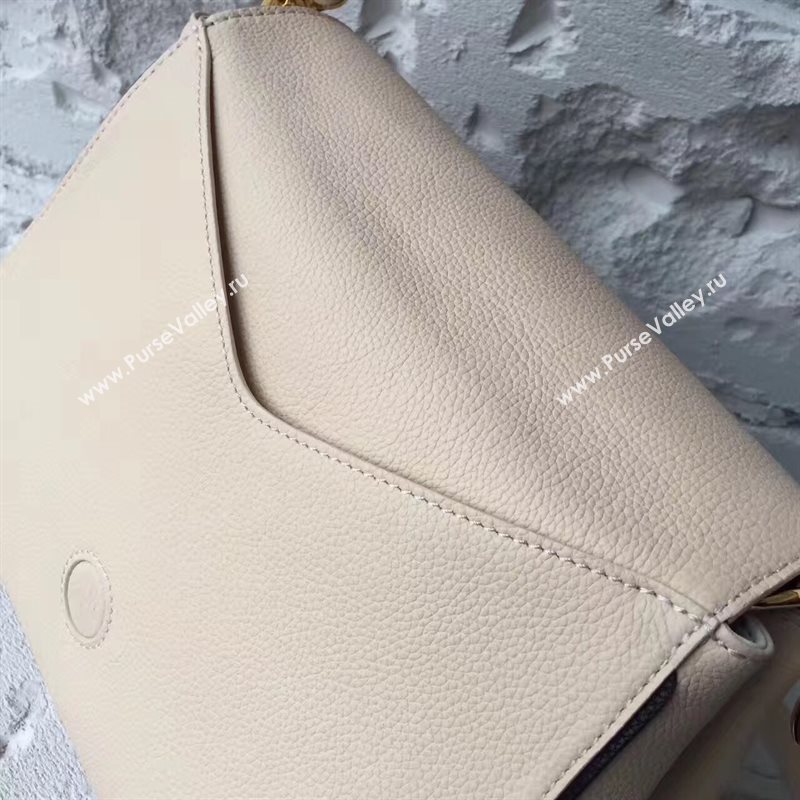 M54438 LV Louis Vuitton Monogram Double V Handbag Real Leather Bag Beige 6735