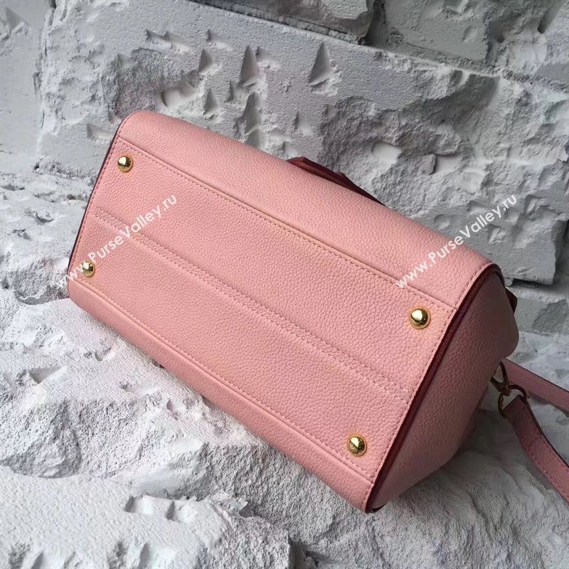 M54440 LV Louis Vuitton Monogram Double V Handbag Real Leather Bag Pink 6737
