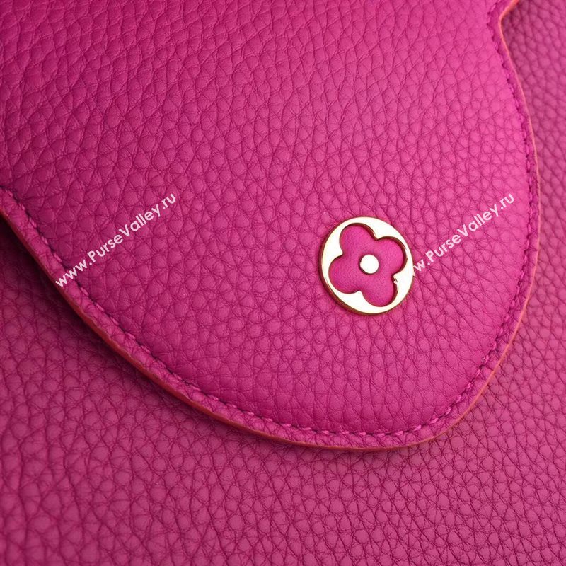 LV Louis Vuitton Capucines MM Bag Real Leather Tote Handbag M95508 Rose 6840