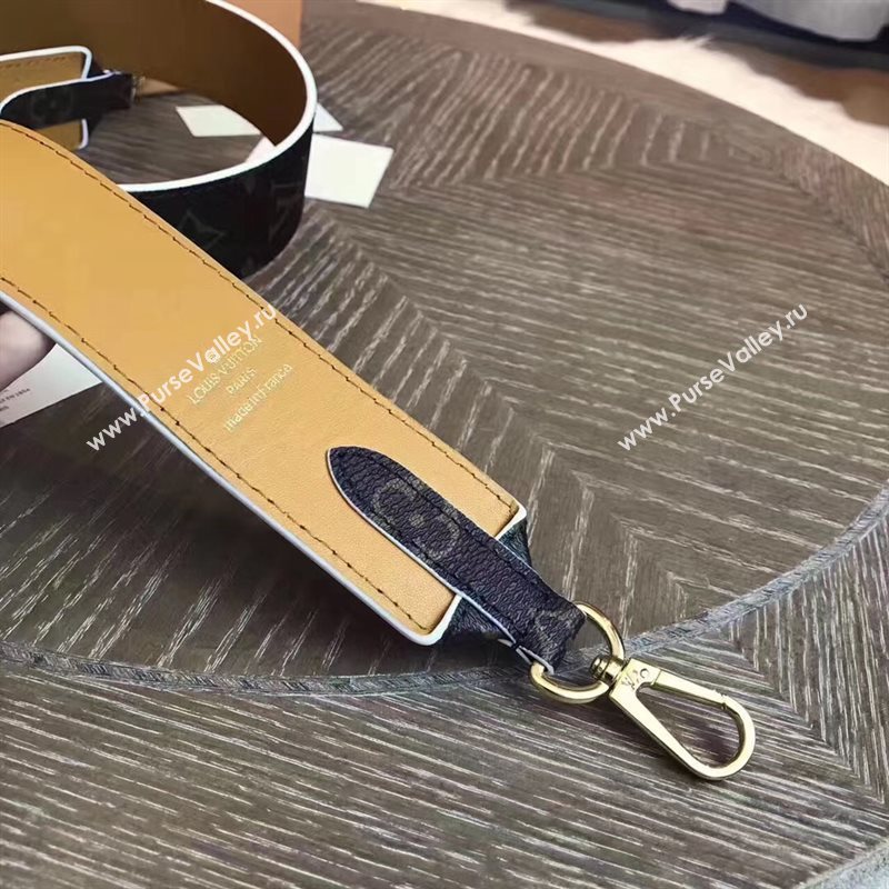 LV Louis Vuitton Monogram Shoulder Strap for Bag J02286 Yellow 6846